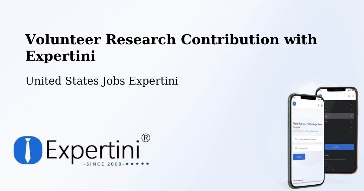 Volunteer Research Contribution Program – Durango - United States Jobs Expertini